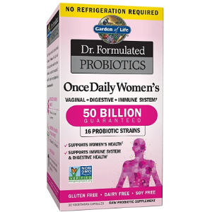 Once daily probiotics for women