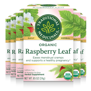 Organic raspberry leaf tea