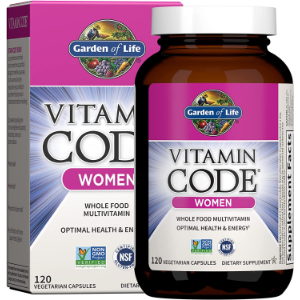 Garden of Life Multivitamin for Women, Vitamin Code Women's Multi - 120 Capsules