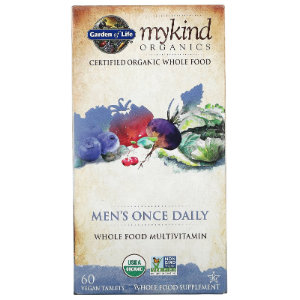 Garden of Life mykind Organics Men's Once Daily Multi - 60 Tablets