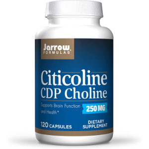 Jarrow Formulas Citicoline (CDP Choline) 250 mg - 120 Capsules