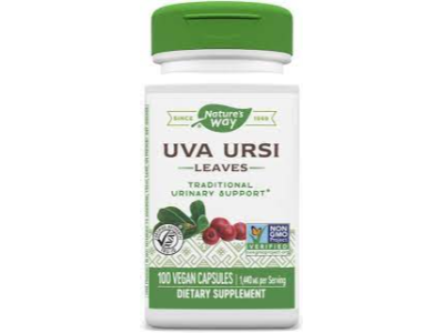 Nature's Way Uva Ursi Leaves, 480 mg, 100 Vegan Capsules