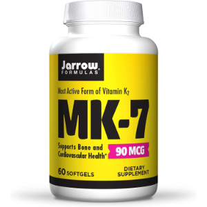 Jarrow Formulas Vitamin K2 as MK7 90 mcg, 60 softgels