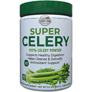Country Farms Super Celery Powder, 100% Celery Powder,